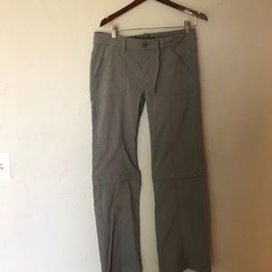 Prana gray hiking pants- concert to Capri.